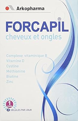 Arkopharma Forcapil 60 Gélules pour Cheveux et Ongles