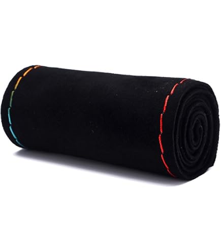 Coprivolante In Pelle Per Fiat Panda 2011-2024 - Cucito A Mano, Fai-da-te, Colori Vari, Con Ago E Filo, Migliora Grip E Comfort
