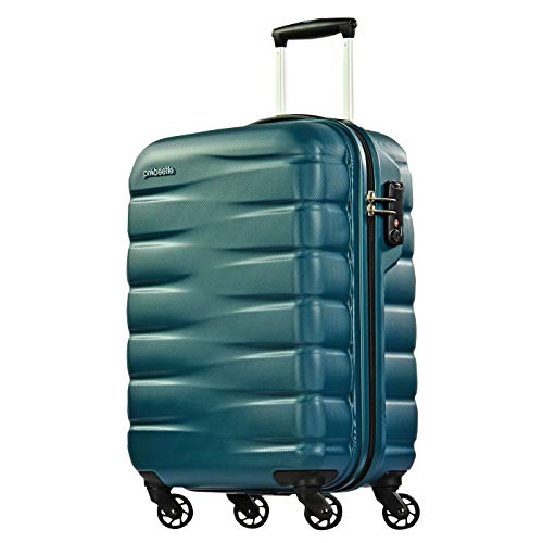 PROBEETLE Voyager VII Maleta de Cabina Ultra Ligera | Equipaje de Viaje de 4 Ruedas 360° | 55x39x23cm - Capacidad 40L | Superficie Rígida de Policarbonato | Candado TSA y Manija Telescópica