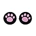 Produktbild TAOtTAO 1 Paar Gamepad Katzenkrallen-Wippmütze Katze Pfote Silikon Gel Daumen Griffe Kappen für Nintendo Switch Controller (D)