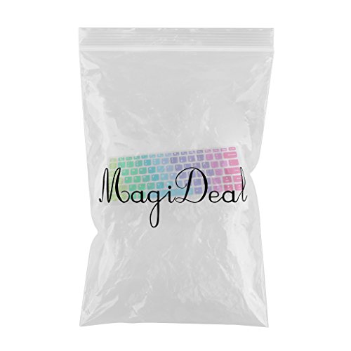 MagiDeal Wasserfest Tastatur Schutzhülle Silikon Abdeckung Schutz Film Staubschutz Haut für Lenovo 310S Keyboard – Als Bild Stil 4 - 2