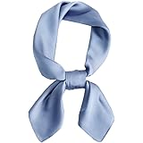 KOOYOL Sciarpe Donna Seta-Sciarpa di Seta Quadrata Sciarpa di Raso Bandane Leggero Elegante Fazzoletti da testa Protezione So