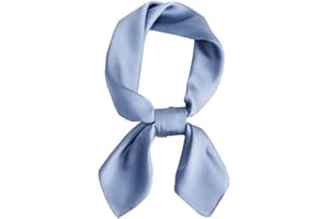 KOOYOL Damen Seidentuch Seide Leicht Seidenschal Bandana Halstuch Kopftuch Elegante Schal Tuch Geschenk für Frauen