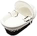 Kinder Valley Wicker Moses Basket (Vanilla Waffle Dark)
