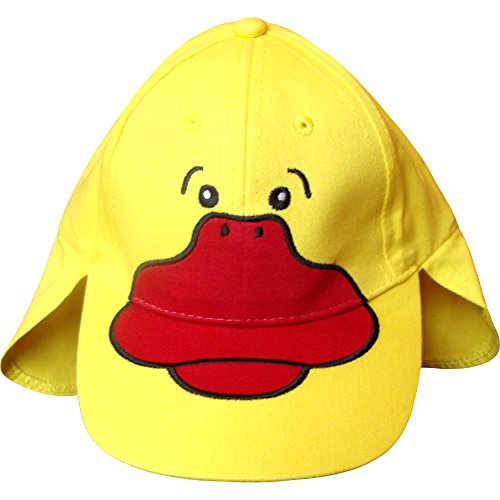 Baby Boys & Girls Animal Characters Summer Legionnaire Sun Hat (12-18 Months (50cm), Duck)