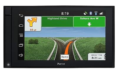 Parrot Asteroid Smart GPS Système de Navigation + Ecran Rétractable Carte Nationale Fixe, 16:9