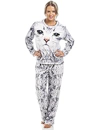 bademantel damen mit katzenmotiv