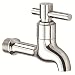 TNL 2 Pin Long Body Nose Quarter Turn Brass Bib Cock Pure Brass Bib Tap Bathroom Tap Washing Tap Kitchen Sink Tap(Chrome Finish) RS.345.00