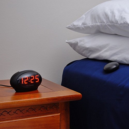 Geemarc SBT600 Vibrationswecker mit extra lautem Alarm 75 dB + vibration (deutsche Version). USB Anschluss für die Aufladung Ihrer Smartphone oder andere elektrische Kleingeräte - 4