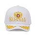 Produktbild Mzdpp Neue Frauen Herren Baseballmütze Frauen Männer Kappe Für Frauen Kappe Hip Hop Schwarze Kappe Schwarz Hip Hop Russische National Emblem