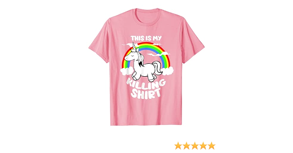 This Is My Killing Unicorn Shirt 