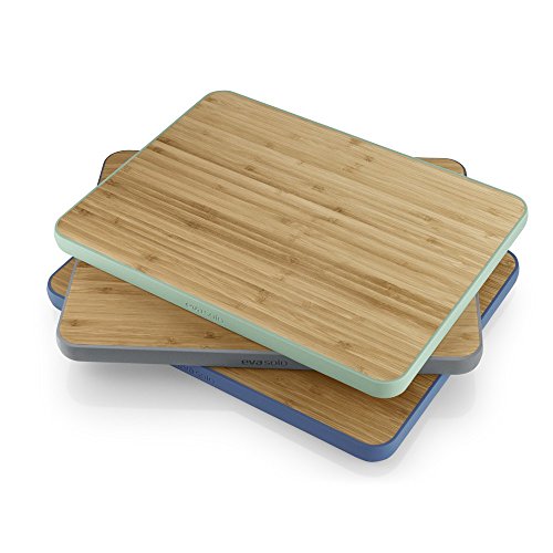 Eva Solo 520407 Schneidebrett, Bambus, 36,1 x 27 cm, Granite Green, Grün - 3