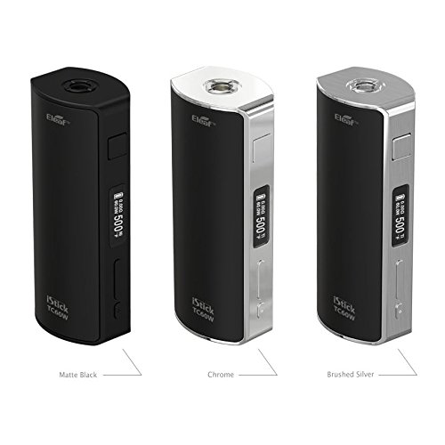 Preisvergleich Produktbild iStick 60W TC Box Mod Eleaf Akkuträger, Farbe:silber