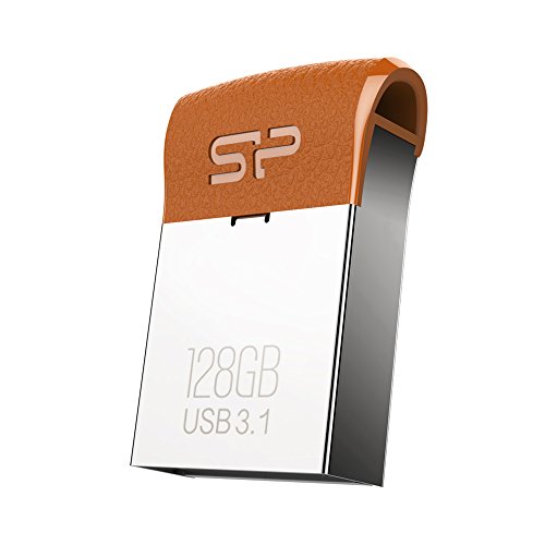 Preisvergleich Produktbild USB-Stick 128GB Silicon Power USB 3.1 J35 Metalcase Brown