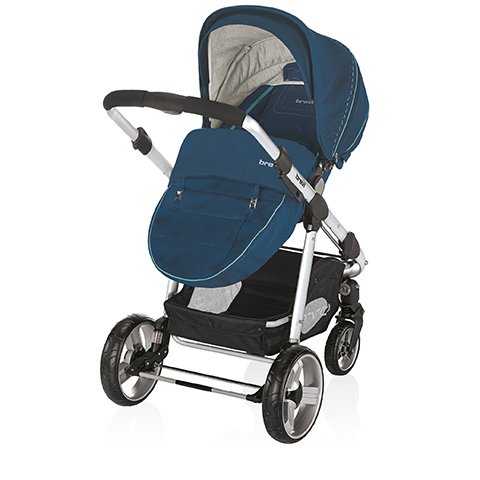 Preisvergleich Produktbild Kinderwagen Ovo Premium 297 Avio Blu Brevi