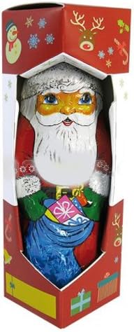 Chocolate Father Christmas in Box Stocking Filler (Approx 20cm Tall, 70g) x3