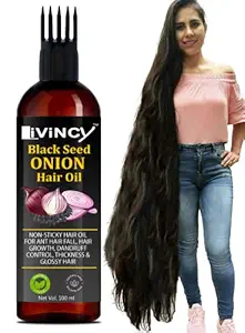 LIVINCY BLACK SEED ONION HAIR OIL FOR MEN