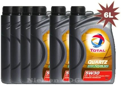 Total Quartz Future NFC 9000 5W30 Engine Oil 6x1L = 6 Litre
