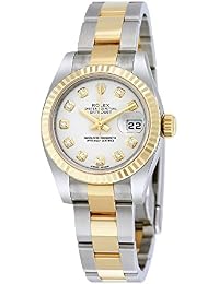 Rolex Lady Datejust 26 White Dial Stainless Steel and 18K Yellow Gold Rolex Oyster Automatic Watch 179173WDO
