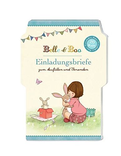 Belle & Boo Einladungsbriefe (20 Stück)