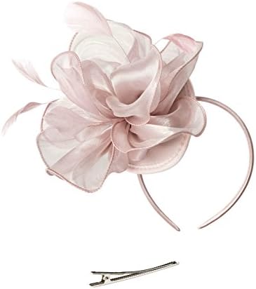 Ladies Day Hat Kentucky Derby Fascinators Tea Party Headband Wedding Cocktail Flower Hair Clip