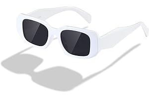 kimorn gafas de sol rectangulares de moda para hombres gafas de sol retro de moda para hombres Caja retro de los años 90