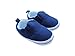 Mabini Baby Boys Canvas Style Slip On Shoes/Booties- Size 0-6 Months, Colour Navy