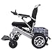 Produktbild Faltbarer leichter Elektrorollstuhl, tragbarer medizinischer Roller für Behinderte und ältere Personen, Flugzeug erlaubt, Doppelmotor - bis zu 15 Meilen Reichweite