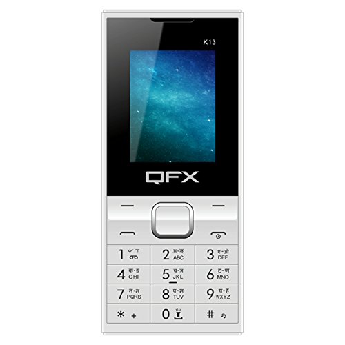 QFX Mobile K13 Basic Feature Mobile Phone (White) RS.649 (54.00% Off) - Amazon QFX Mobile K13 Basic Feature Mobile Phone (White) RS.649 (54.00% Off) - Amazon