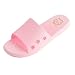 Produktbild Flip Flops ,sonnena Gitter flache Badepantoffeln Sommer Sandalen Indoor & Outdoor Pantoffeln Slip-on/Round Toe/Classics/Sommer/Gummi (40, Sexy Rosa)