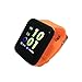 Produktbild OCTelect 2.5D IPS großes OLED-Touch Screen intelligentes Armband Herzbewertungsblut Sauerstoff-Blutdruck 6 Sport-Modus-Radfahren-Schwimmen IP67 (Orange)