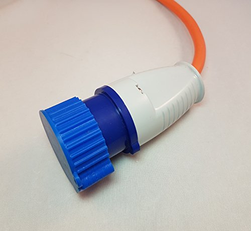 3D Cabin 16 Amp secteur prise électrique Housse anti-poussière pour camping-car/caravane/camping Hookup câble?: Bleu