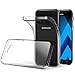 Produktbild Samsung Galaxy A3 2017 Case, Ikupei Crystal Clear Silikon Schutzhülle für Samsung Galaxy A3 2017 TPU Case Bumper - Transparent