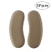 Produktbild Healifty Rutschfeste High Heel Pads High Heel Griffe selbstklebende Schuheinlagen Kissen Pads Aufkleber Fußpflege Protector 5Pair (Kaffee