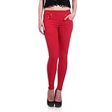 Hightide lycra red jeggings for women RS.699 (68.00% Off) - Amazon