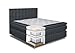Produktbild Boxspringbett LINE, Box: Taschenfederkern, Matratze: 5 Zonen Taschenfederkern, Top Matress: Latex - Abmessung: 180 x 200 cm