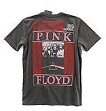 Rundhalsausschnitt Lucky Brand Herren Poster Pink Floyd Wish You were Here 1975 - schwarz - X-Groß