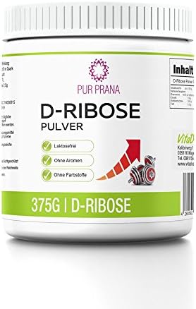 D Ribose 100% Pure Natural Powder 375g Performance &amp; Energy Powder by prAna