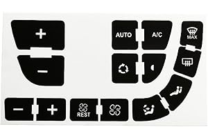 ZYWUOY Calcomanías de restauración para C4 y Grand para Picasso Clima, fáciles de usar, sujeción firme
