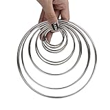 【Handwerks Produktion】 Dreamcatcher Kreis eignet sich für die Herstellung von Traumfängern, Spitzen- und Perlen-Designs, Pflanzenaufhänger herzustellen.
