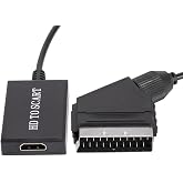 Lunatic 8350 Hdmi To Scart 1080p Hd AV Video &Ccedil;evirici D&ouml;n&uuml;şt&uuml;r&uuml;c&uuml; Adapt&ouml;r. SCART &uuml;zerinden gelen hem ses hem g&ouml;r&uuml;nt&uuml;, HDMI &ccedil;ı