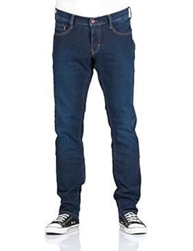 Mustang Herren Jeans Oregon - Tapered Fit - Blau - Strong Blue - Light Blue