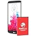 Produktbild PowerBear kompatibel für LG G3 Batterie | LG G3 Akku 3000mAh Li-Ion Batterie für das LG G3 [D855] | G3 Ersatzbatterie [24 Monate Garantie]