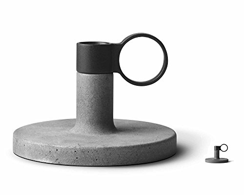 Menu 4756139 Kerzenhalter Weight Here, S, Höhe 10,3 cm, Durchmesser 14 cm für Standard-Kerzen - 2