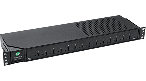 Digi International AW-USB-14-W USB Ethernet, 14-USB Port Hub Multi-DIGI schwarz