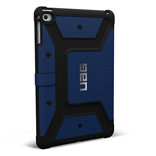 URBAN ARMOR GEAR Folio Schutzhülle für Apple iPad mini 4 (inkl. Retina) – blau [Stoßfest | Standfunktion | Wake/Sleep Funktion | Displayklappe] – UAG-IPDM4-CBT-VP - 3