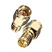 Produktbild YUNIQUE Deutschland ® 1 Stuck SMA-Stecker auf RP-SMA Buchse RF Koaxial Adapter Stecker // SMA Male to RP-SMA Female Plug RF Coaxial Adapter Connector