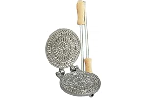 CBE Elettrodomestici Backform mit offener Flamme aus Aluminium mit Rosette