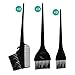 Segbeauty® 7pcs Black Tint Brush Set Hair Dye Brush, Sturdy Section Hair Tinting Brush, Professional Salon Hair Styling Balayage Tools Color Highlighter Brush