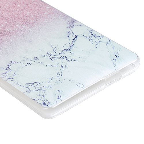 Badalink Wiko Robby Hülle UltraSlim Bunt Durchsichtig Cover Schale TPU Case Silikon Gummi Bumper Schutz Siliconcase Tasche Schutzhülle, Marmorieren - 5